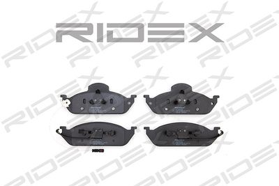 402B0162 RIDEX Комплект тормозных колодок, дисковый тормоз