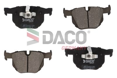 320310 DACO Germany Комплект тормозных колодок, дисковый тормоз
