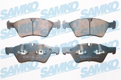 5SP1253 SAMKO Комплект тормозных колодок, дисковый тормоз