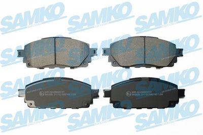 5SP2143 SAMKO Комплект тормозных колодок, дисковый тормоз