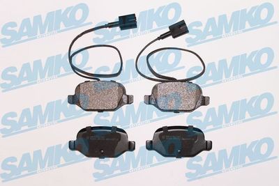5SP1723 SAMKO Комплект тормозных колодок, дисковый тормоз