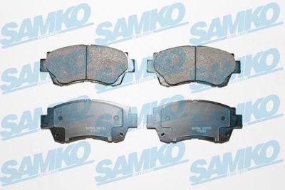 5SP701 SAMKO Комплект тормозных колодок, дисковый тормоз