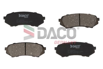 323918 DACO Germany Комплект тормозных колодок, дисковый тормоз