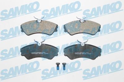 5SP439 SAMKO Комплект тормозных колодок, дисковый тормоз