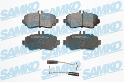 5SP1387 SAMKO Комплект тормозных колодок, дисковый тормоз