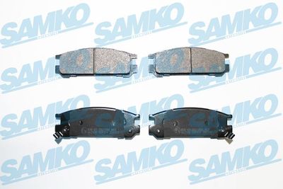 5SP517 SAMKO Комплект тормозных колодок, дисковый тормоз