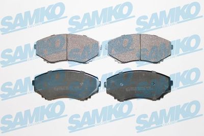 5SP1132 SAMKO Комплект тормозных колодок, дисковый тормоз