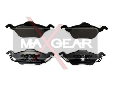 190676 MAXGEAR Комплект тормозных колодок, дисковый тормоз