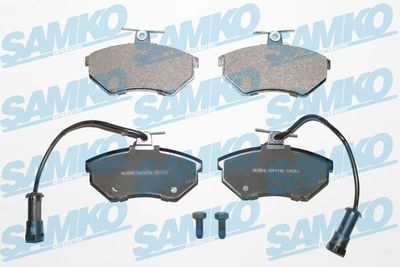 5SP1136 SAMKO Комплект тормозных колодок, дисковый тормоз