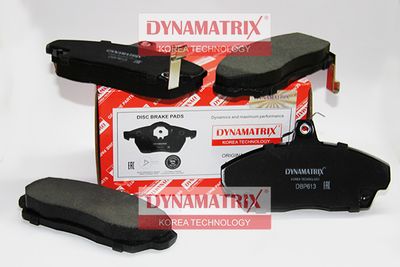 DBP613 DYNAMATRIX Комплект тормозных колодок, дисковый тормоз