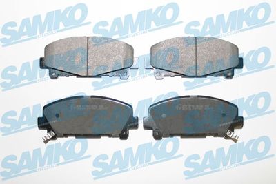 5SP1607 SAMKO Комплект тормозных колодок, дисковый тормоз