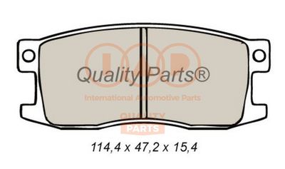 70406040 IAP QUALITY PARTS Комплект тормозных колодок, дисковый тормоз