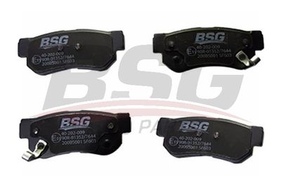 BSG40200038 BSG Комплект тормозных колодок, дисковый тормоз