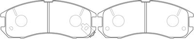 FP0399 FIT Комплект тормозных колодок, дисковый тормоз