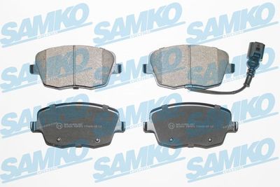 5SP973 SAMKO Комплект тормозных колодок, дисковый тормоз