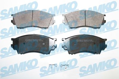 5SP1019 SAMKO Комплект тормозных колодок, дисковый тормоз