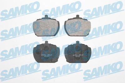 5SP143 SAMKO Комплект тормозных колодок, дисковый тормоз