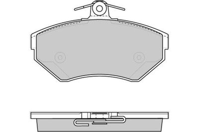 120730 E.T.F. Комплект тормозных колодок, дисковый тормоз