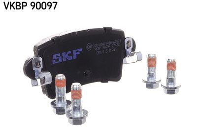 VKBP90097 SKF Комплект тормозных колодок, дисковый тормоз