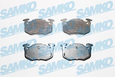 5SP738 SAMKO Комплект тормозных колодок, дисковый тормоз