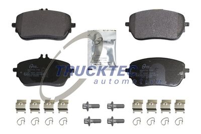 0235627 TRUCKTEC AUTOMOTIVE Комплект тормозных колодок, дисковый тормоз