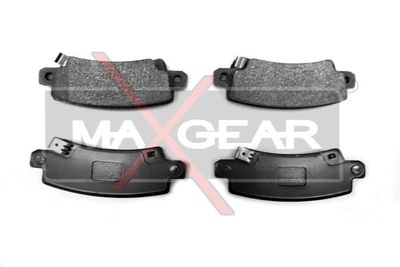 190449 MAXGEAR Комплект тормозных колодок, дисковый тормоз