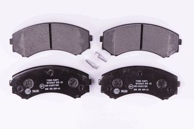 8DB355009461 HELLA Комплект тормозных колодок, дисковый тормоз