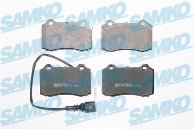 5SP1672 SAMKO Комплект тормозных колодок, дисковый тормоз