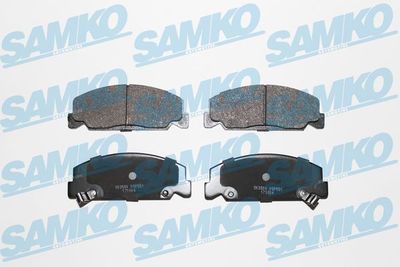 5SP551 SAMKO Комплект тормозных колодок, дисковый тормоз