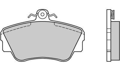 120464 E.T.F. Комплект тормозных колодок, дисковый тормоз