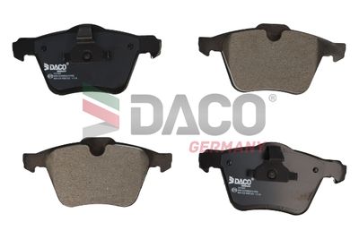 321003 DACO Germany Комплект тормозных колодок, дисковый тормоз