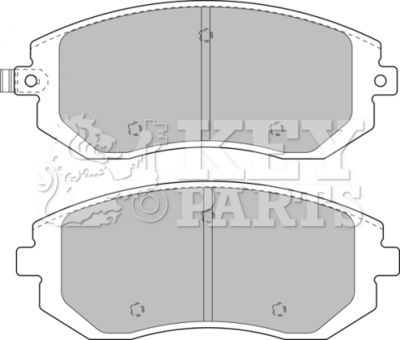 KBP1905 KEY PARTS Комплект тормозных колодок, дисковый тормоз