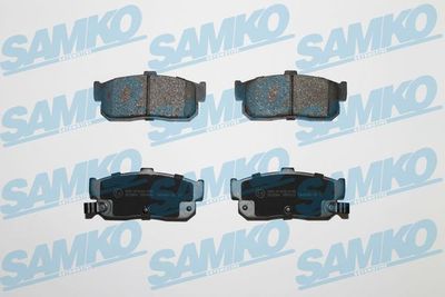 5SP602 SAMKO Комплект тормозных колодок, дисковый тормоз