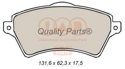 70414071P IAP QUALITY PARTS Комплект тормозных колодок, дисковый тормоз