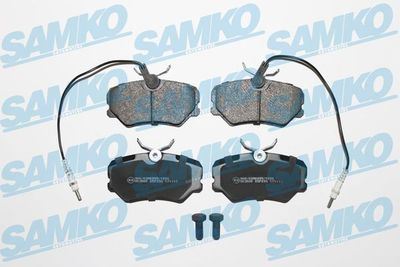 5SP293 SAMKO Комплект тормозных колодок, дисковый тормоз