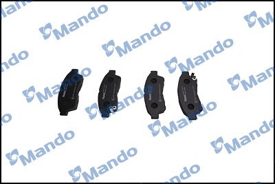 RMPT04 MANDO Комплект тормозных колодок, дисковый тормоз
