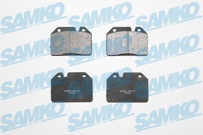 5SP123 SAMKO Комплект тормозных колодок, дисковый тормоз