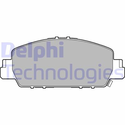 LP3243 DELPHI Комплект тормозных колодок, дисковый тормоз