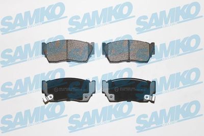 5SP520 SAMKO Комплект тормозных колодок, дисковый тормоз