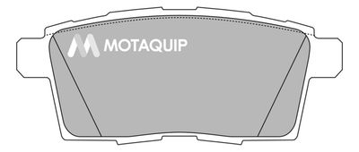 LVXL1358 MOTAQUIP Комплект тормозных колодок, дисковый тормоз