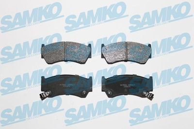 5SP617 SAMKO Комплект тормозных колодок, дисковый тормоз