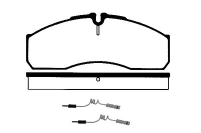 RA05304 RAICAM Комплект тормозных колодок, дисковый тормоз