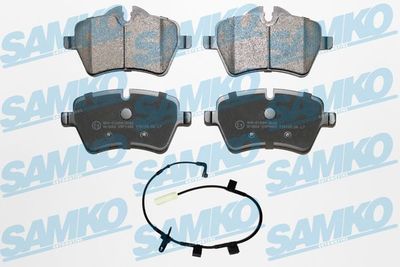 5SP1485A SAMKO Комплект тормозных колодок, дисковый тормоз