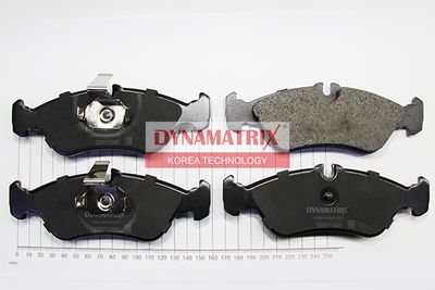 DBP1045 DYNAMATRIX Комплект тормозных колодок, дисковый тормоз