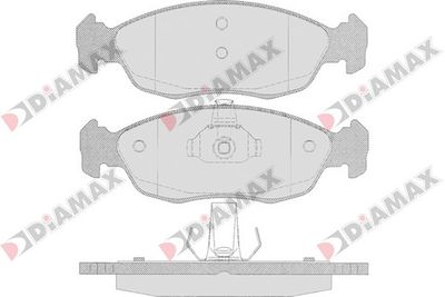 N09066 DIAMAX Комплект тормозных колодок, дисковый тормоз
