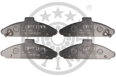 9791 OPTIMAL Комплект тормозных колодок, дисковый тормоз