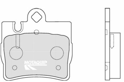 LVXL1235 MOTAQUIP Комплект тормозных колодок, дисковый тормоз