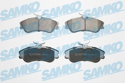5SP950 SAMKO Комплект тормозных колодок, дисковый тормоз