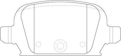 FP1533 FIT Комплект тормозных колодок, дисковый тормоз