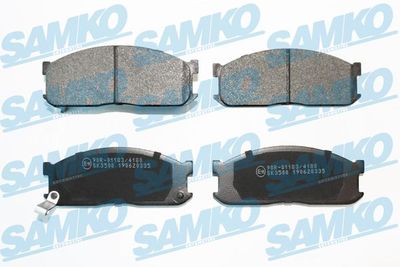 5SP335 SAMKO Комплект тормозных колодок, дисковый тормоз